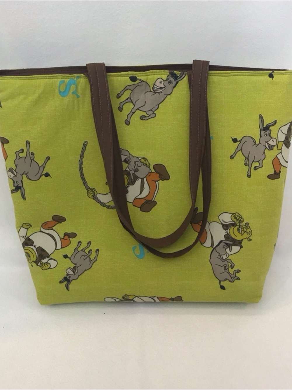 Handmade Shrek Tote Bag
